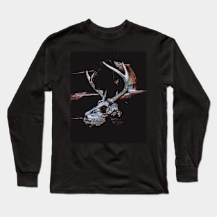 Deer Skull Long Sleeve T-Shirt